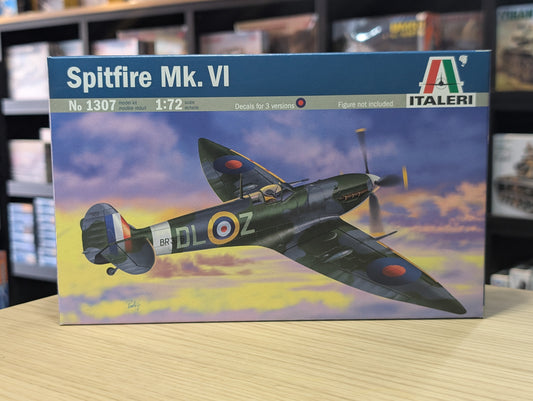 Italeri 1/72 Aircraft - Spitfire Mk Vi - 1307