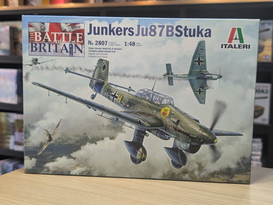 Italeri 1/48 Aircraft - Ju-87B Stuka - Battle of Britain 80 - 2807