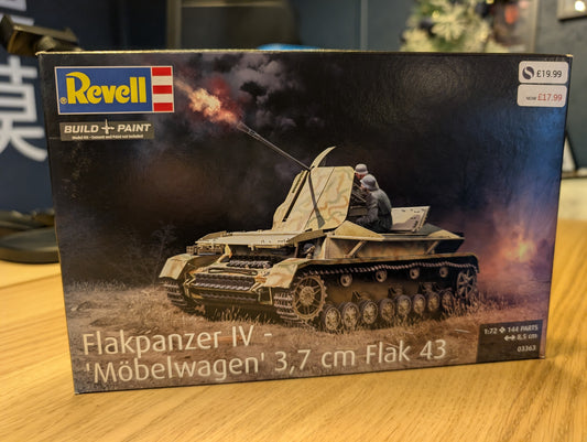 1/72 Revell - Flakpanzer IV - 'Mobelwage' 3.7cm Flak 43