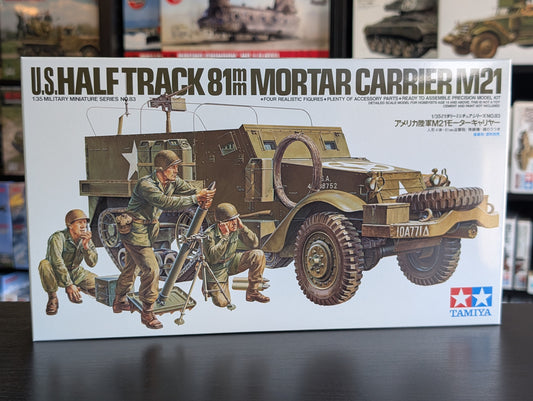 Tamiya 1/35 Military - 1/35 U.S. Mortar Carrier M21 - 35083