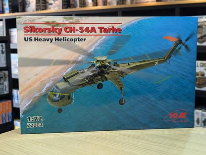 ICM Aircraft 1:72 - Sikorsky CH-54A Tarhe U.S. Heavy Lift Helicopter - ICM72001