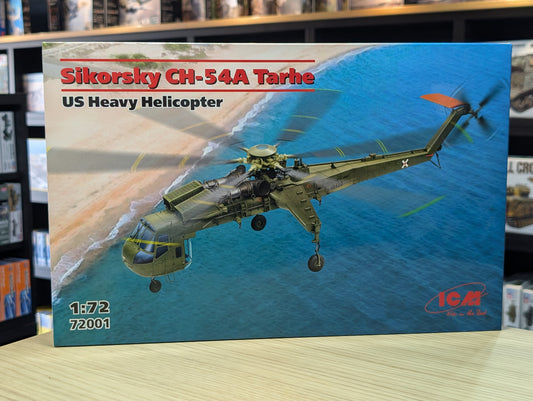 ICM Aircraft 1:72 - Sikorsky CH-54A Tarhe U.S. Heavy Lift Helicopter - ICM72001
