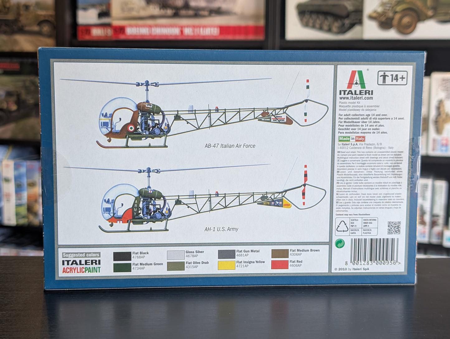 Italeri 1/72 Aircraft - AH.1/AB-47 - 095