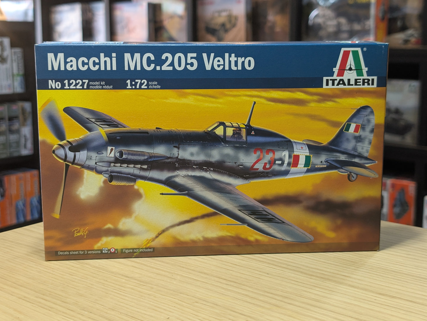 Italeri 1/72 Aircraft - Mc.205 Veltro C - 1227