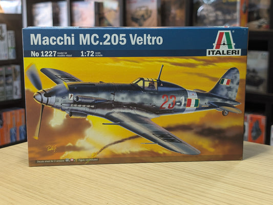 Italeri 1/72 Aircraft - Mc.205 Veltro C - 1227