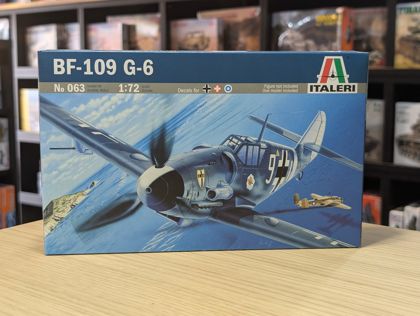 Italeri 1/72 Aircraft - Bf-109 G-6 - 063