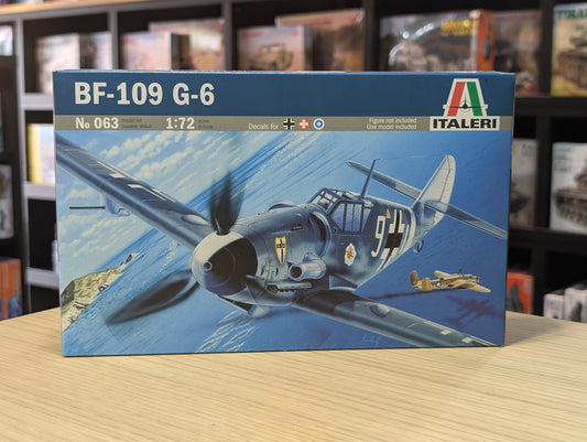 Italeri 1/72 Aircraft - Bf-109 G-6 - 063