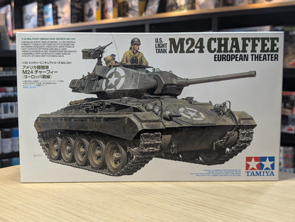 Tamiya 1/35 Military - 1/35 U.S. Light Tank M24 Chaffee European Theatre - 35391
