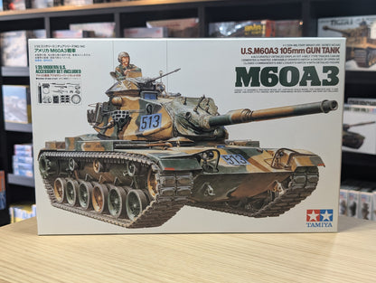 Tamiya 1/35 Military - 1/35 U.S. M60A3 105mm Gun Tank - 35140