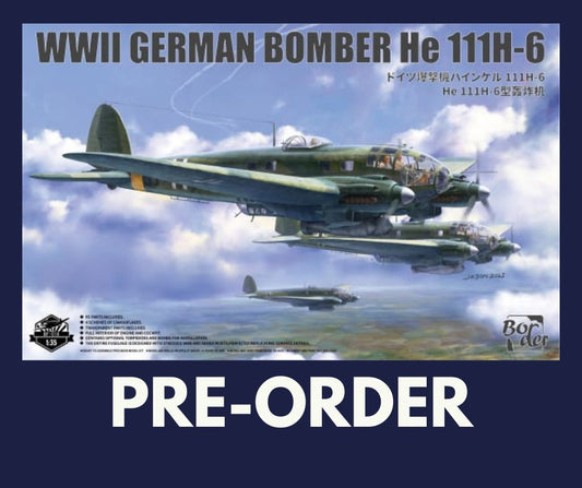 1/35 Border Model - German Bomber He111 H-6 (PRE-ORDER)