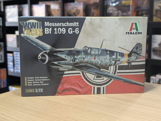 Italeri 1/72 Aircraft - Bf 109 G-2/G-6 Aces - 1483