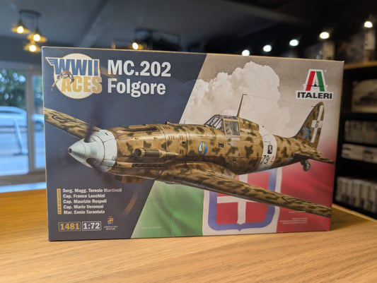 1/72 Italeri - MC.202 Folgore (WWII Aces)