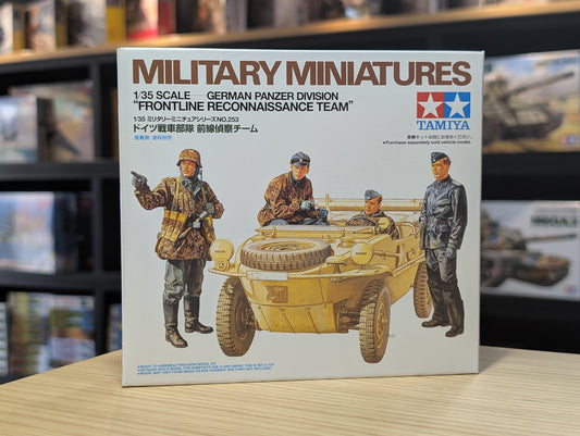 Tamiya 1/35 Military - Panzer Division Front Line Figures - 35253