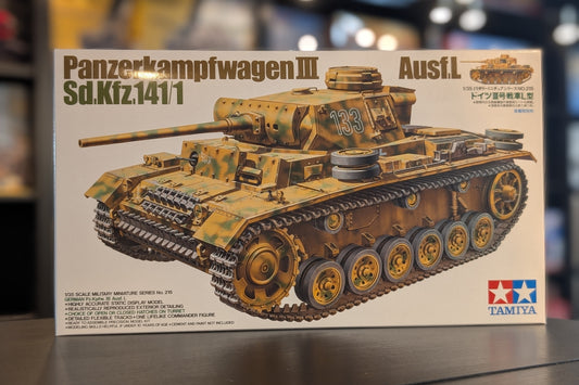 Tamiya 1/35 Military - German Pz.Kpfw. III Ausf.L - 35215
