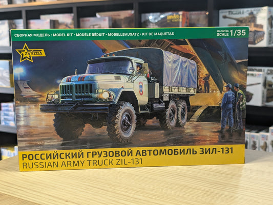 Zvezda 1/35 Military - Russian Army Truck ZiL-131 - Z3706