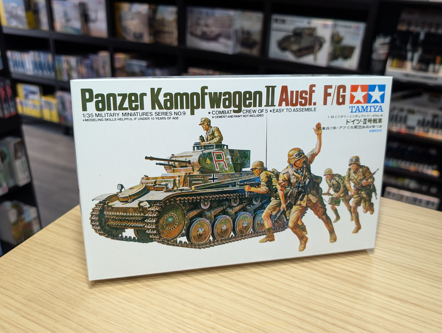 Tamiya 1/35 Military - German Panzerkampfwagen II - 35009