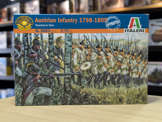 Italeri 1/72 Figures - Austrian Infantry 1798-1805 (48 Figures) - 6093