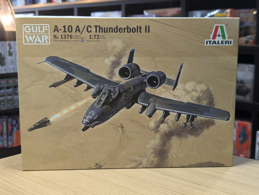 Italeri 1/72 Aircraft - A10A/C Thunderbolt 11 Gulf War - 1376