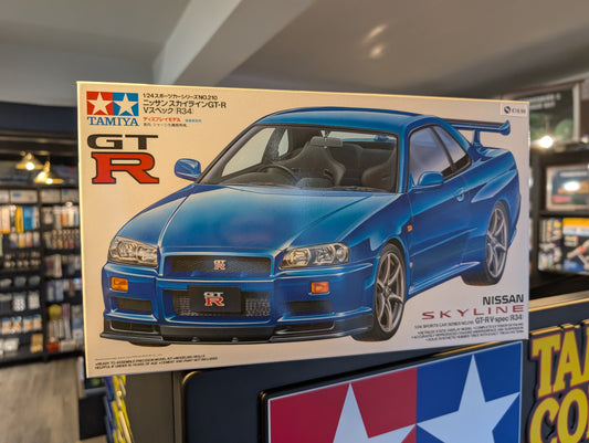 1/24 Tamiya - Nissan Skyline GT-R V-Spec (R34) 1999
