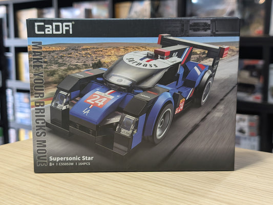 CaDA 1:24 Mini Cars - Supersonic Star - 164 pcs - C55053W