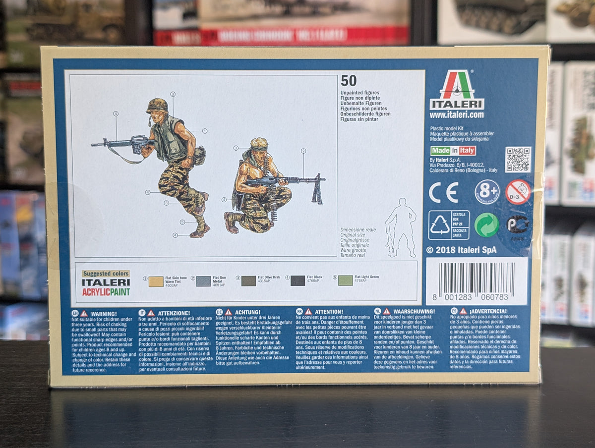 Italeri 1/72 Figures - 1/72 Vietnam War U.S. Special Forces - 6078