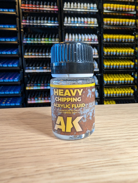 AK Interactive - Heavy Chipping Fluid 35ml