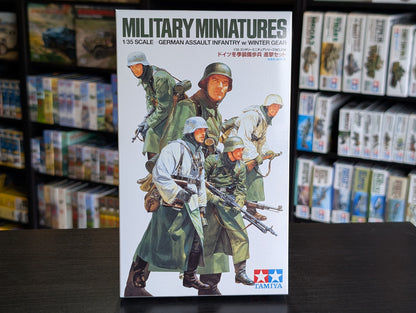 Tamiya 1/35 Military - German Assault Infantry (Winter) - 35256