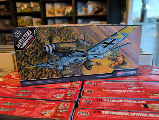 1/72 Academy - German Air Force Junkers Ju-87G-2 Stuka Fighter Aircraft
