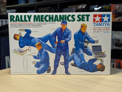 Tamiya 1/24 Cars - Rally Mechanics & Equipment Set - 24266