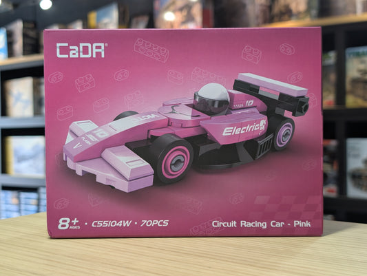 CaDA 1:48 Mini Cars - Mini Pink Circuit Racing Cars - 70 pcs - C55104W