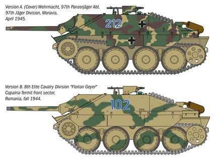 Italeri 1/35 Military - Jagdpanzer 38(t) Hetzer - 96531