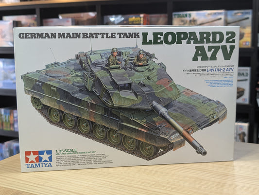 Tamiya 1/35 Military - 1/35 German Main Battle Tank Leopard 2 A7V  - 35387