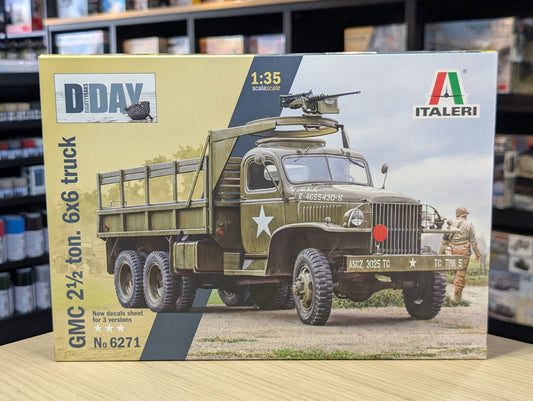 Italeri 1/35 Military - GMC 2 1/2 Ton, 6x6 truck RR - 6271