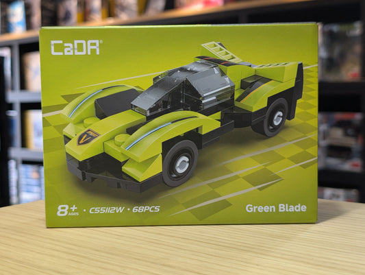 CaDA 1:48 Mini Cars - Mini Green Blade Sports Cars - 68 pcs - C55112W