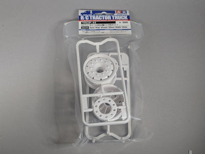 Tamiya R/C Kits - Truck Bb Wheels (30Mm/Whi) X 2 - 56544