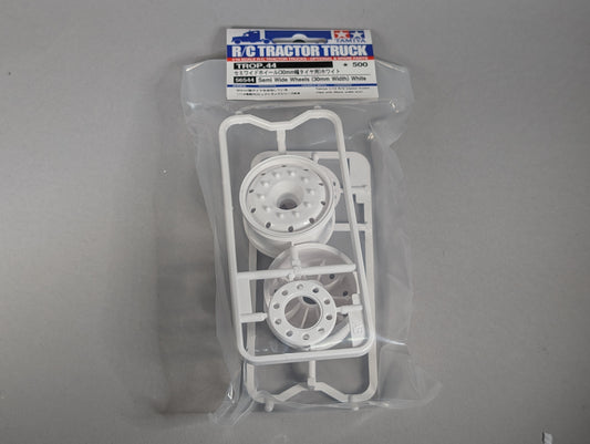 Tamiya R/C Kits - Truck Bb Wheels (30Mm/Whi) X 2 - 56544