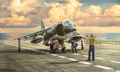 Italeri 1/72 Aircraft - 1/72 Harrier Av-8A - 1410