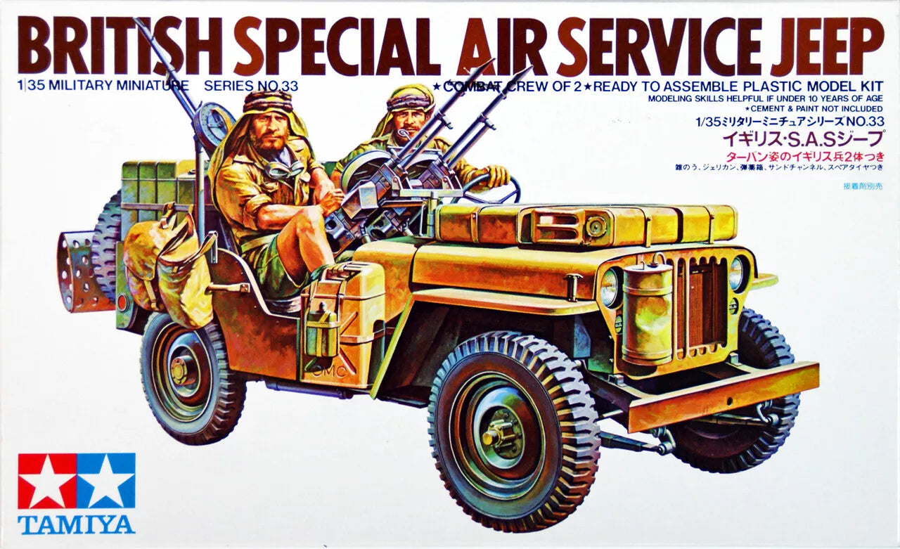 1/35 Tamiya - British SAS Commando Jeep
