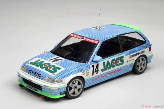 Beemax 1/24 Cars - Honda Civic EF9 Gr.A 1991 Jacobs - BX24030