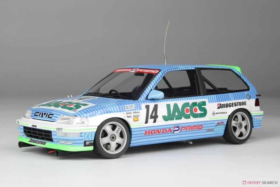 Beemax 1/24 Cars - Honda Civic EF9 Gr.A 1991 Jacobs - BX24030