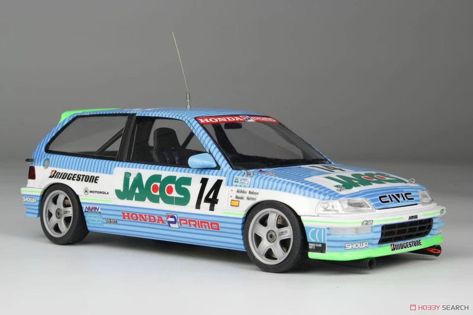 Beemax 1/24 Cars - Honda Civic EF9 Gr.A 1991 Jacobs - BX24030