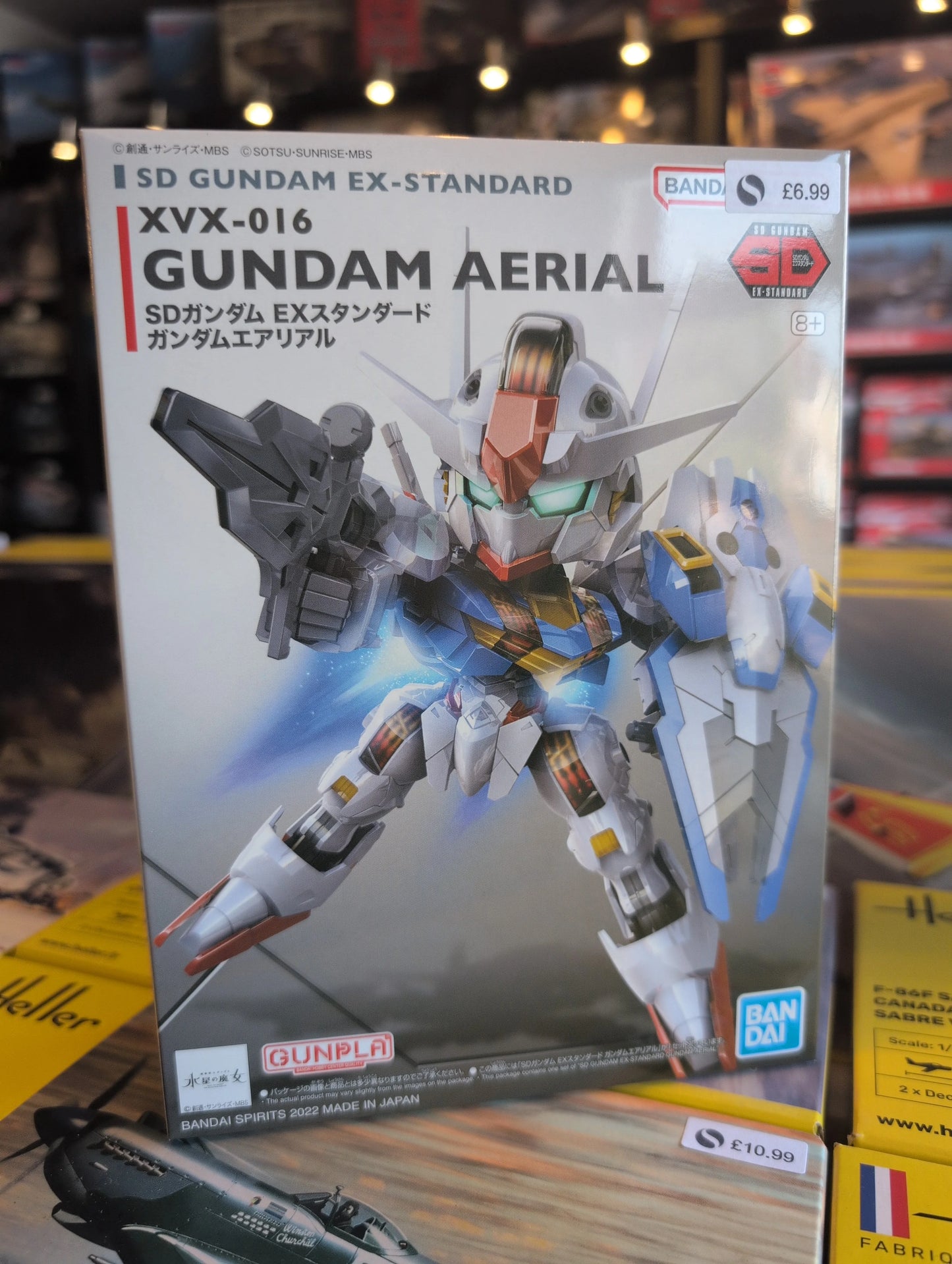 SD Bandai -  XVX-016 Gundam Aerial (EX-Standard) - Product Image