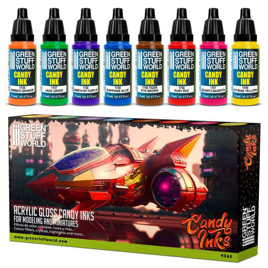 Green Stuff World - Candy Ink Paint Set