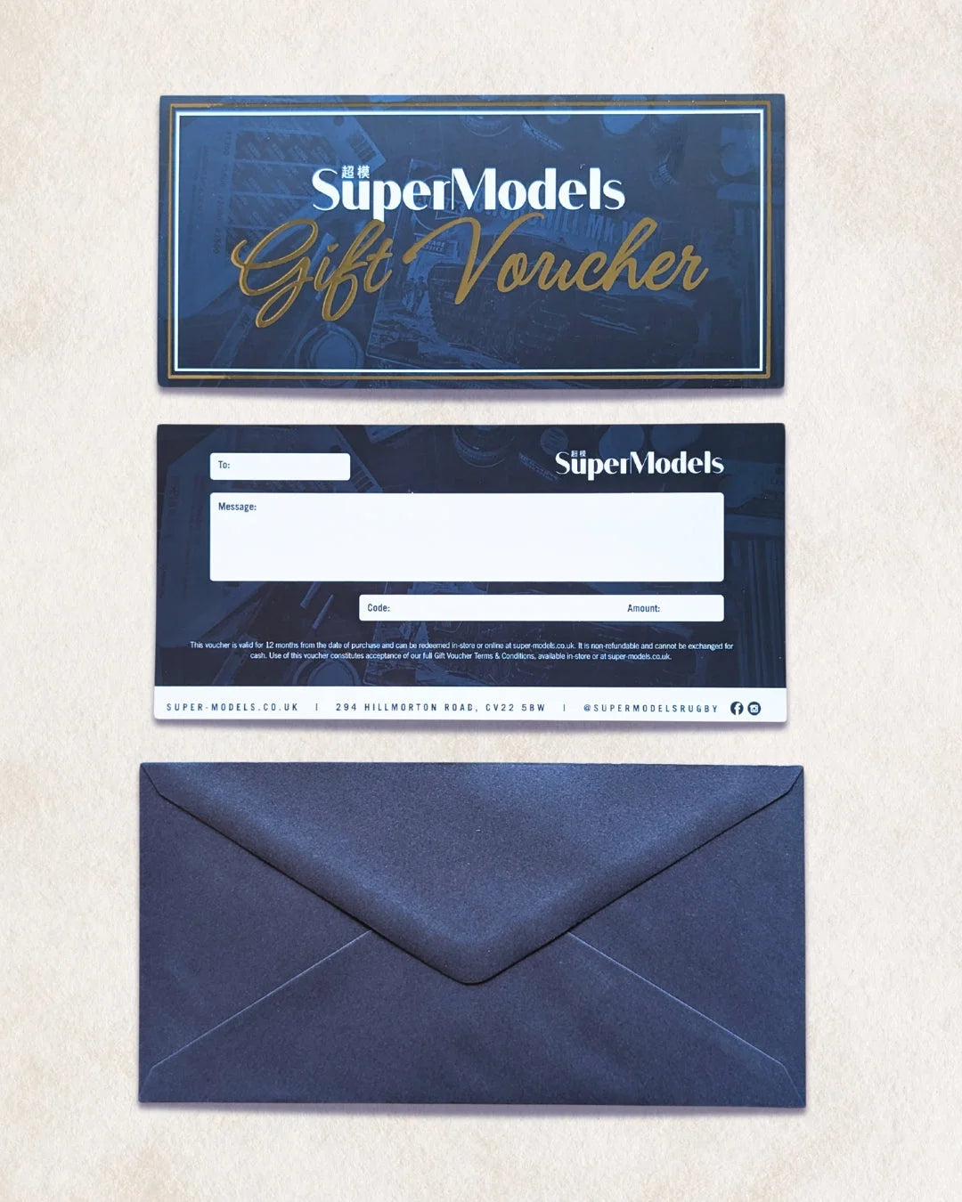 SuperModels Gift Card (Physical) - Product Image