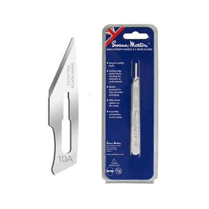 Swann Morton - Standard No.3 Handle + 5pk 10A Blades - Product Image