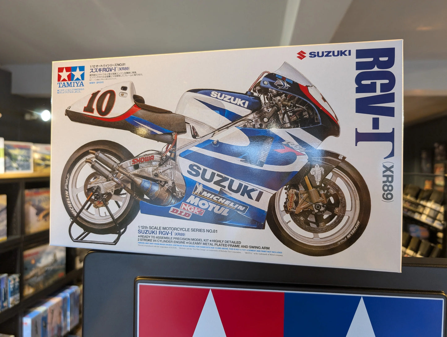 Tamiya 1/12 Bikes - 1/12 Suzuki RGV-1 XR89 - 14081 - Product Image