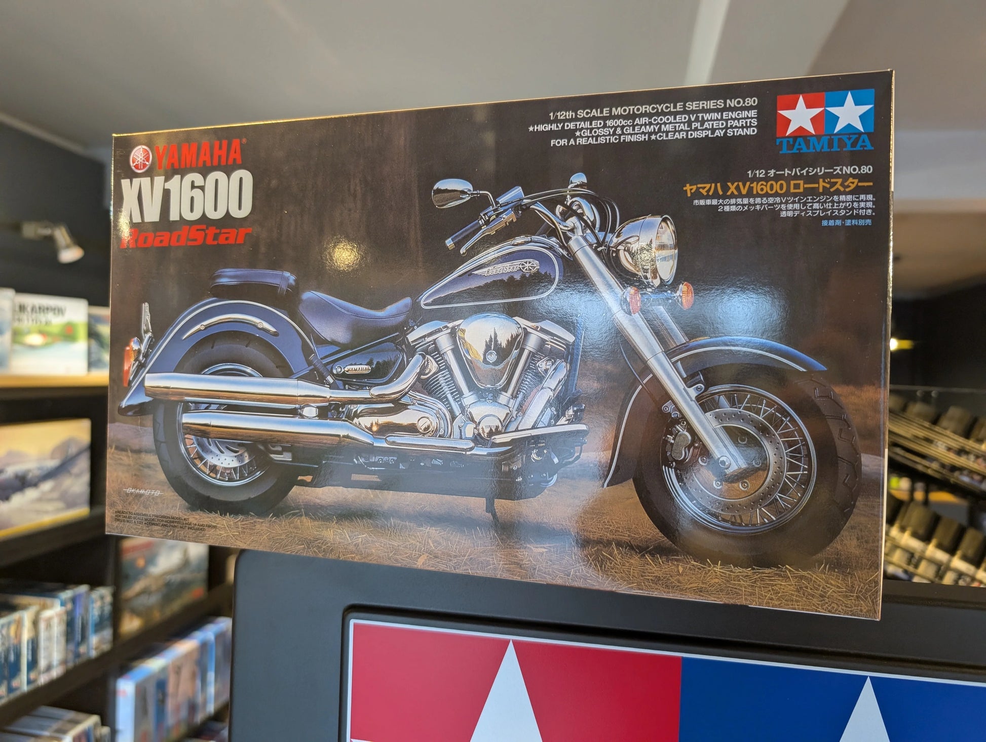 Tamiya 1/12 Bikes - 1/12 Yamaha XV1600 Road Star - 14080 - Product Image