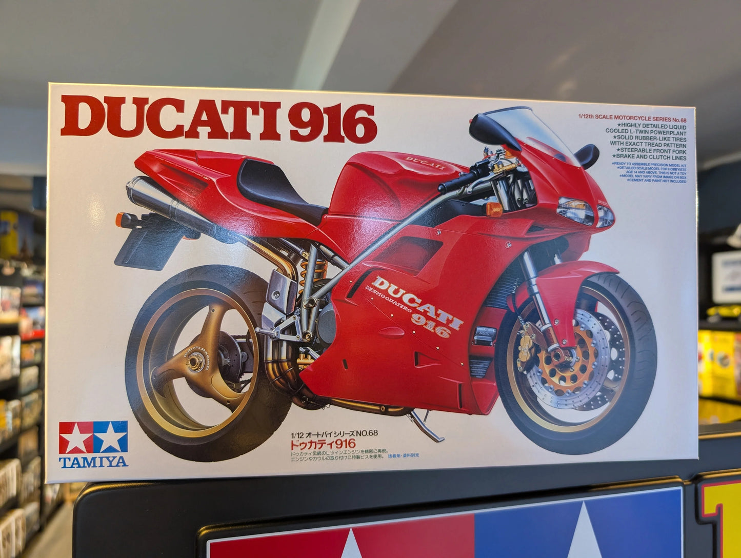 Tamiya 1/12 Bikes - Ducati 916 - 14068 - Product Image