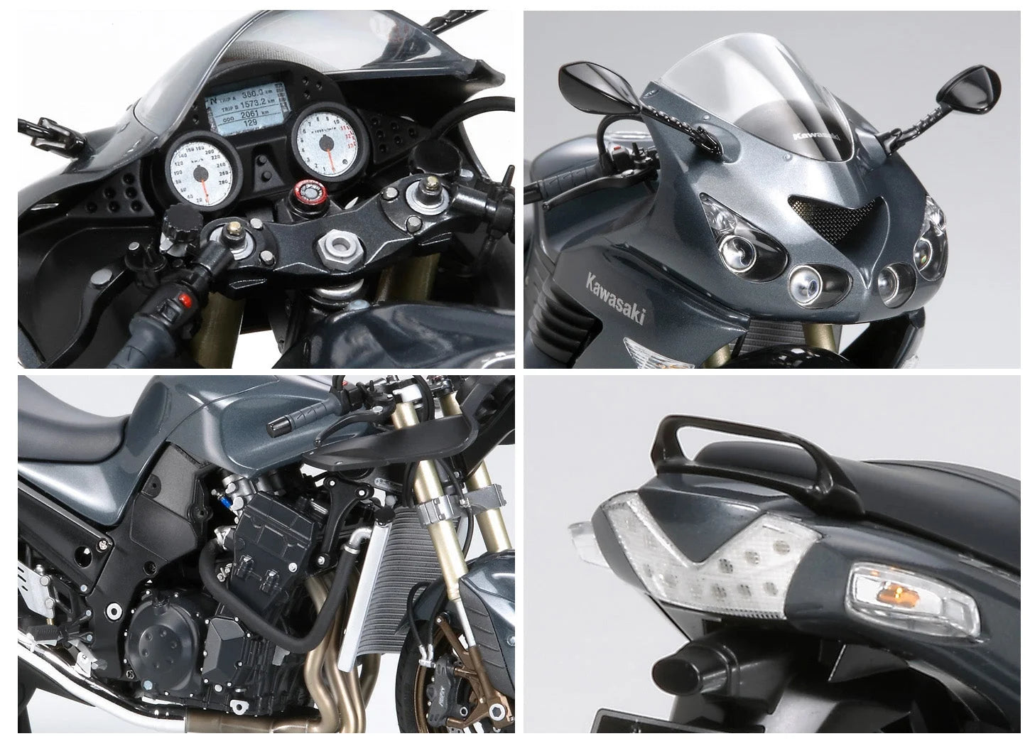 Tamiya 1/12 Bikes - Kawasaki ZZR1400 - 14111 - Product Image