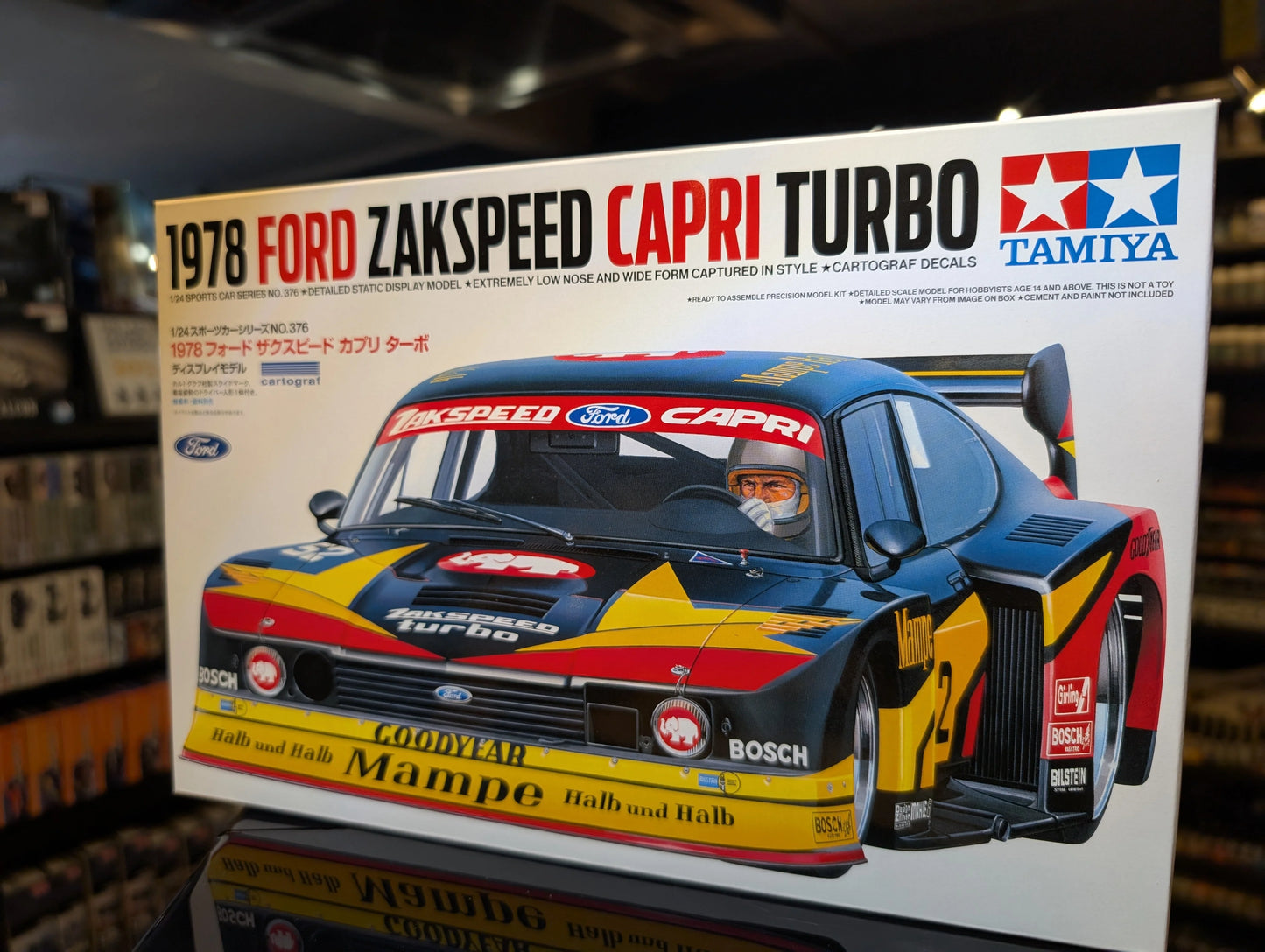Tamiya 1/24 Cars - 1/24 1978 Ford Zakspeed Capri Turbo - 24376 - Product Image